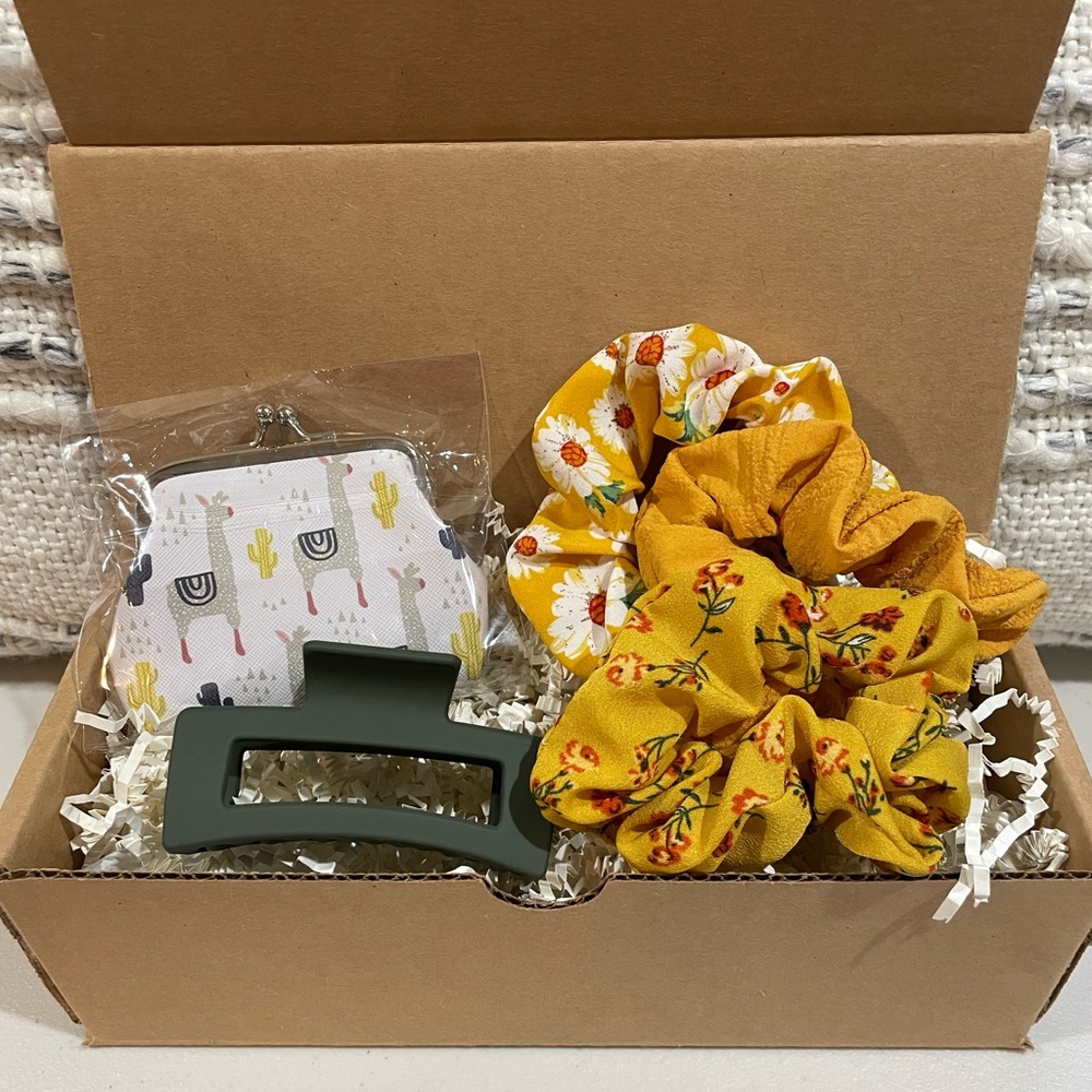 Llama coin Purse and Yellow Hair
Accessories Set